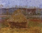 Grainstack at Giverny Claude Monet